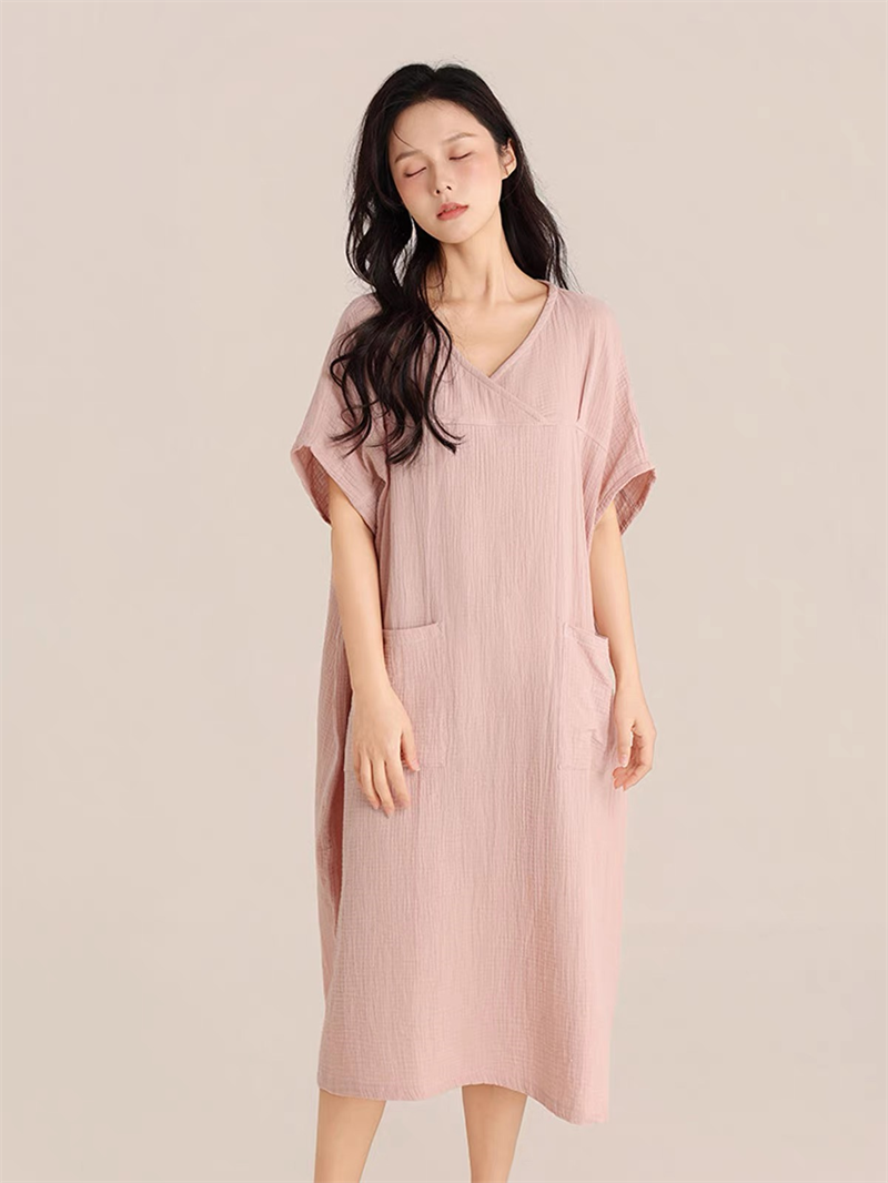 V Vintage Fashion - Vintage Büyük Beden Kadın Yazlık Elbise
