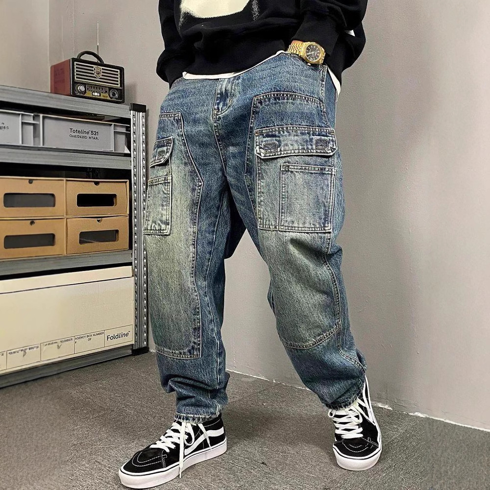 Retro Track Pant - İlkbahar ve Sonbahar İçin Amerikan Tarzı