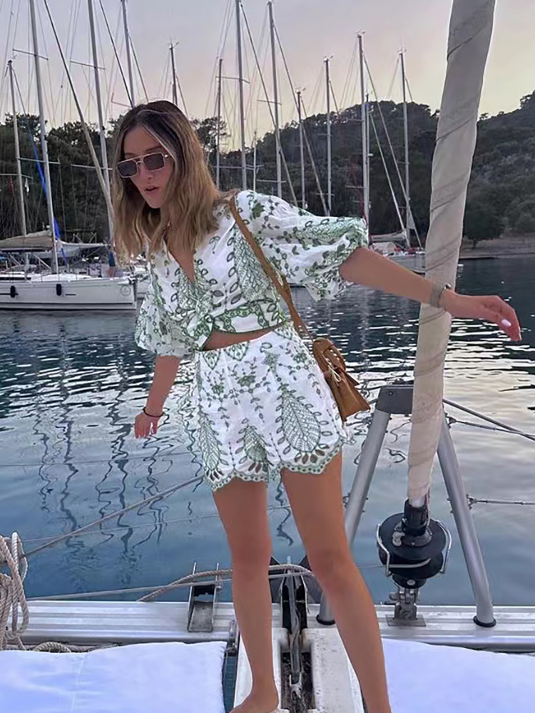 Vintage kadınlar yeşil nakışlı - V Vintage Fashion incelemesi ve fiyatı