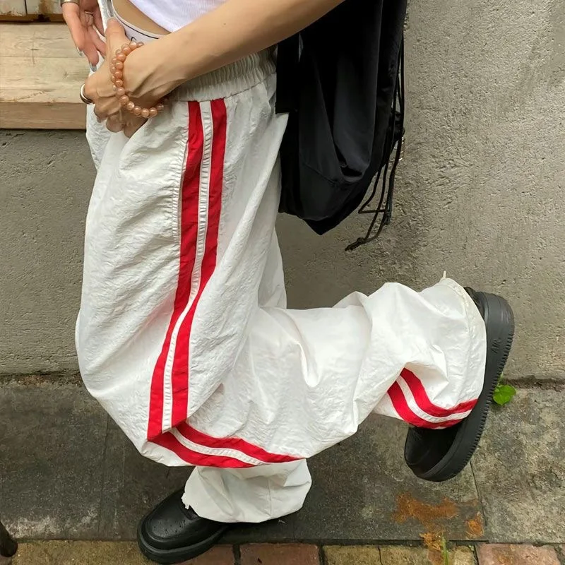 Y2K Vintage beyaz Sweatpants k - Retro Track Pant incelemesi ve fiyatı
