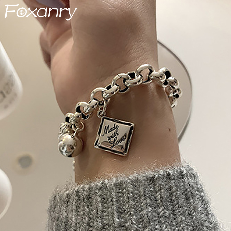FOXANRY İngilizce Mektup Etike - Vintage Fashion Tags incelemesi ve fiyatı
