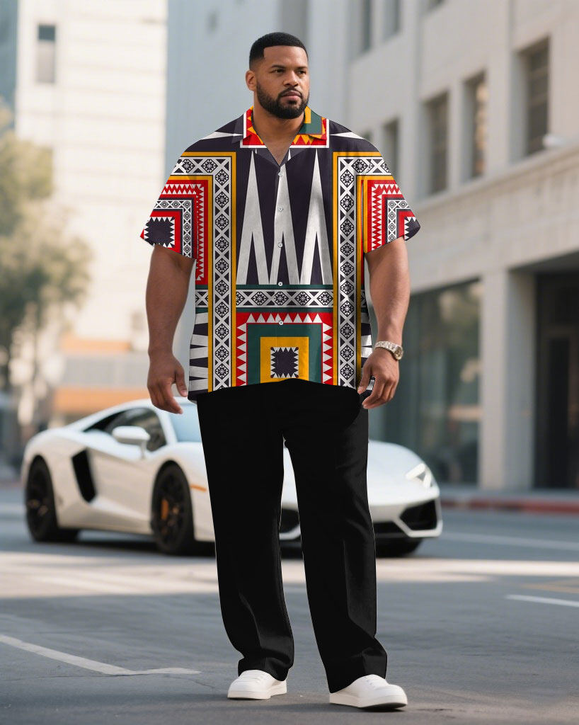 S-9XL Büyük Beden Erkek Barok  - Printed Floral Shirt incelemesi ve fiyatı