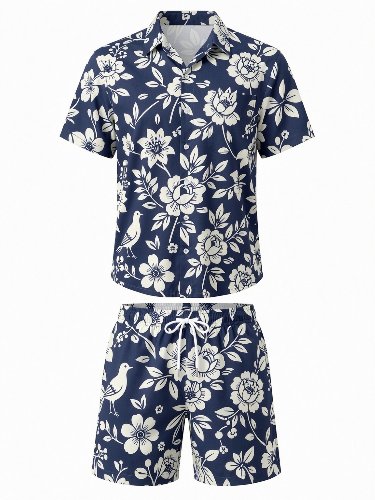 Erkek Çiçek Desenli Kısa Kollu - Printed Floral Shirt incelemesi ve fiyatı