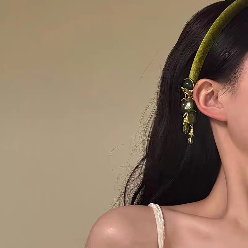 Vintage Saçak Kafa Bandı Zeyti - Vintage Fashion In Chinese incelemesi ve fiyatı