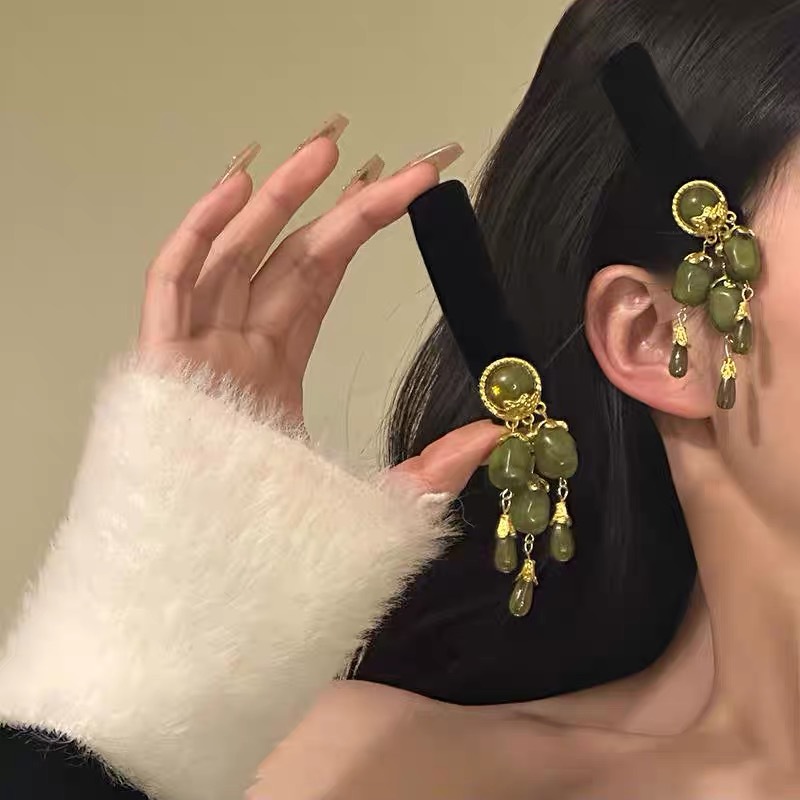 Vintage Saçak Kafa Bandı Zeyti - Vintage Fashion In Chinese incelemesi ve fiyatı