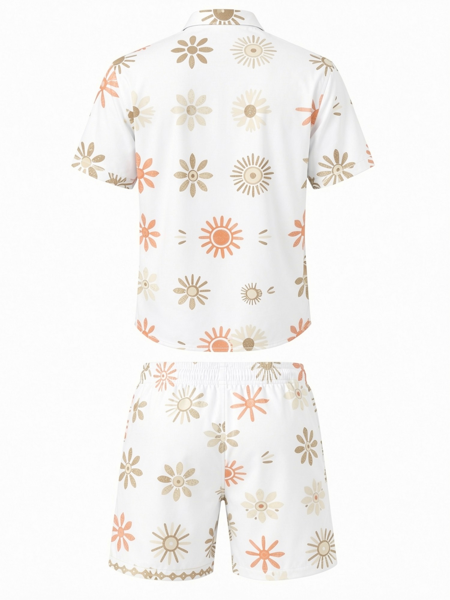 Erkek Çiçek Desenli Kısa Kollu - Printed Floral Shirt incelemesi ve fiyatı