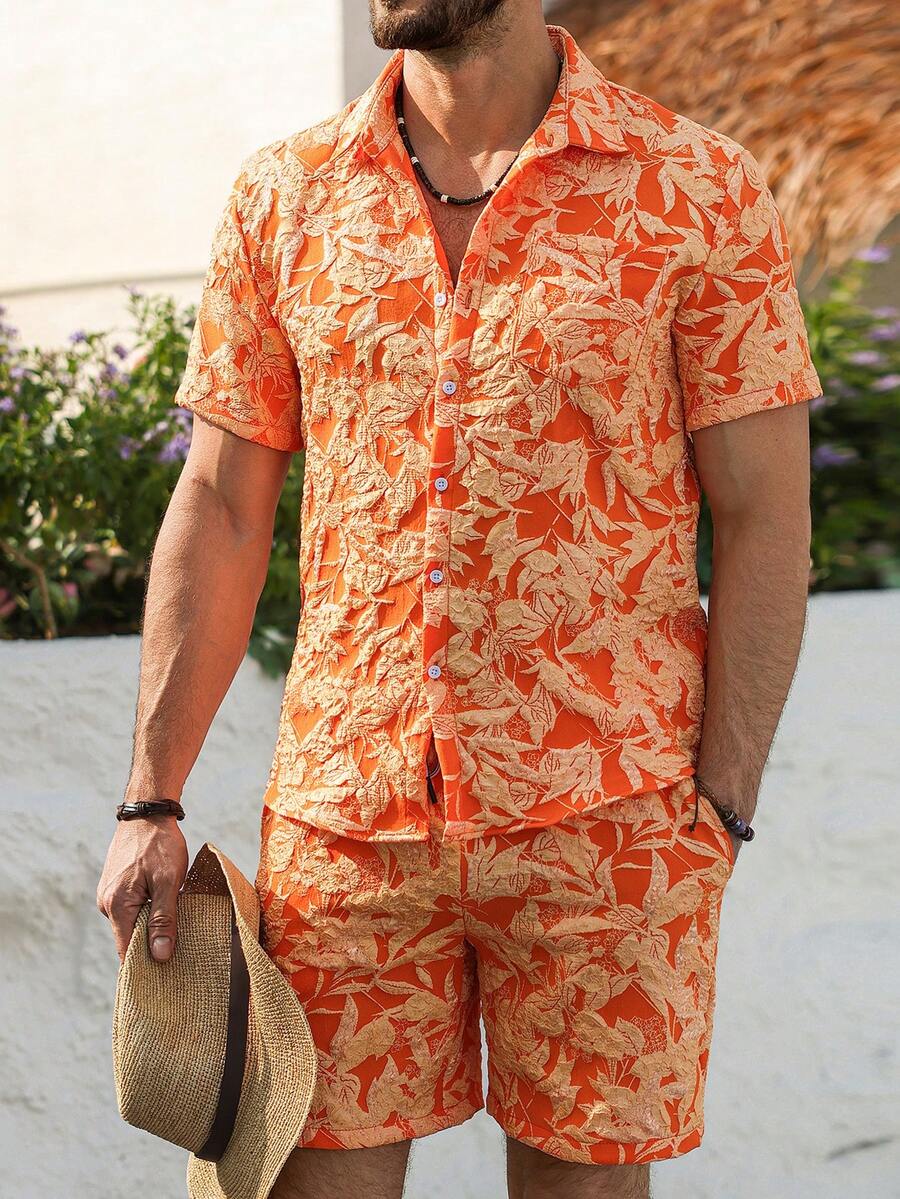 Genlund Erkek Yanık Turuncu Ya - Printed Floral Shirt incelemesi ve fiyatı