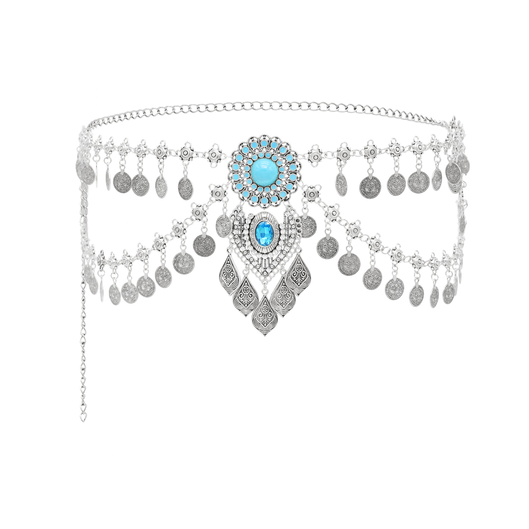 Yeni Bohemian sikke püsküller  - Vintage Fashion Blog incelemesi ve fiyatı