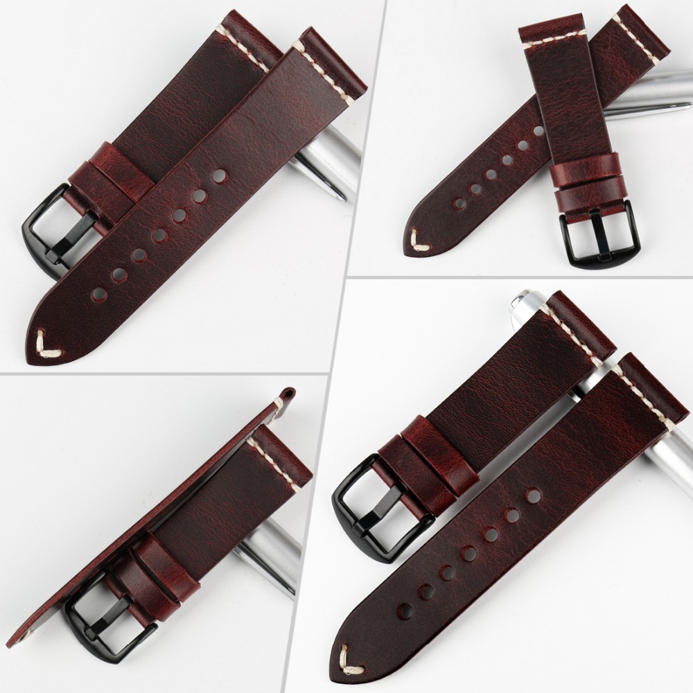 MAIKES Vintage deri kayış saat - Vintage Fashion Tags incelemesi ve fiyatı