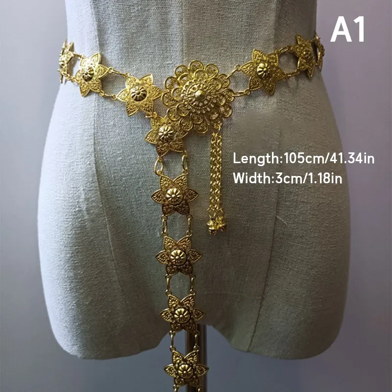 1 adet Metal tayland bel zinci - Vintage Fashion Blog incelemesi ve fiyatı