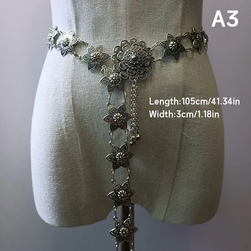 1 adet Metal tayland bel zinci - Vintage Fashion Blog incelemesi ve fiyatı