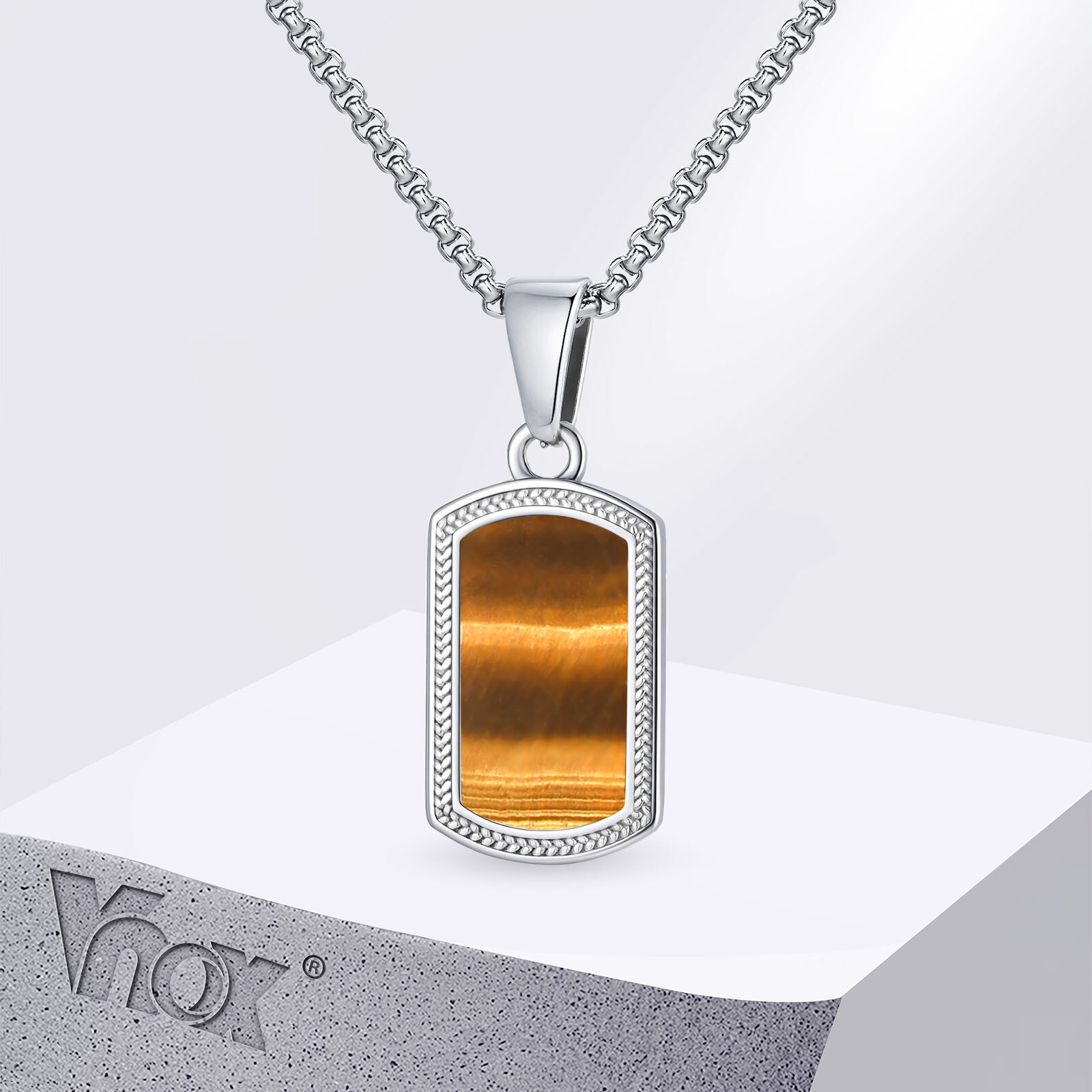 Vnox Paslanmaz Çelik Kaplan Gö - Vintage Fashion Tags incelemesi ve fiyatı